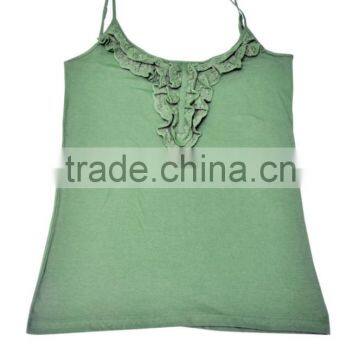 Organic Cotton Knitted Girls t Shirt_100% Organic Cotton Comfortable Baby T-shirt and Organic Printed photo-5