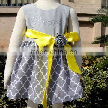 hot 2014 sale in morth america market child baby dress model dress made in China