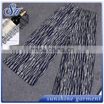 Grey Stripes Leggings Women's Loose Pants Hot Selling Fashion Style photo-5