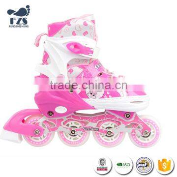 4 Wheels Ice Roller Skating Shoes Kids Flashing Roller photo-4