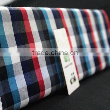 Stock Fabric Check Design Natural Wrinkle-free Fabric Fabric for Designing Clothing photo-2