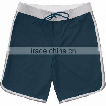 Knee Length Board Short 100% Polyester Fabric Material Swim Trunk Custom Regular Fit Swimming Surfing Shorts photo-4