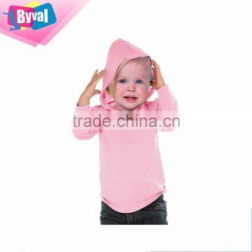 Infant Cotton Hoodies Kids Organic Cotton Fleece Hoodie Lightweight Baby Cute Pullover Sweatshirt Long Sleeve T Shirts Wholesale photo-3