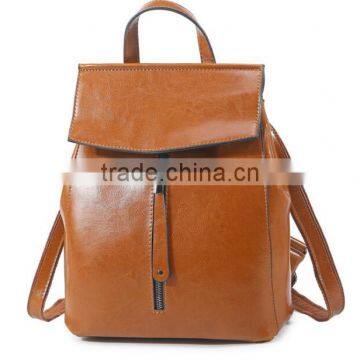 Zm35793a Fashion Vintage Women Bag Girls Leather Backpack
