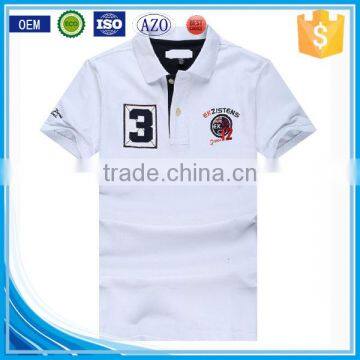 Trade Assurance Advertising Promotion Embroidery Polo Logo T Shirt