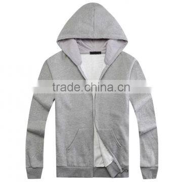 OEM Service China Supreme Quality Smart Zipper Pocket Blank Hoodie for Men photo-2
