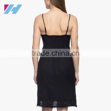 Latest Summer Casual Wear Fashion Apparel Sexy Lace Dress For Women photo-4