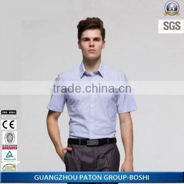 Mens Plaid Shirts Red and Black Western Office Wear for Summer photo-5