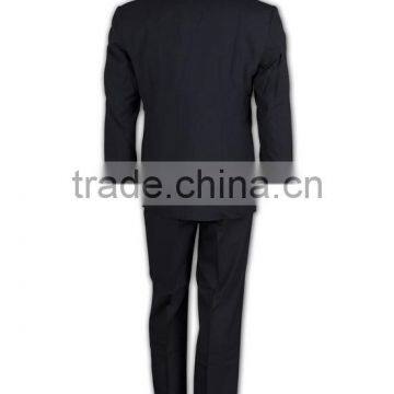 Two Button Good Quality Anti-wrinkle Customizable Mens Suit Nice Work Suits photo-4