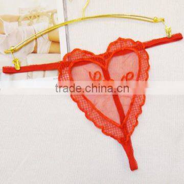 Hip-hugger Sexy T-back Skinny Hollow Transparent Sexy Thong photo-4