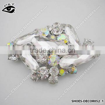 Fancy Design Shiny Diamond Crystal Shoe Clip For Lady's Shoes photo-2