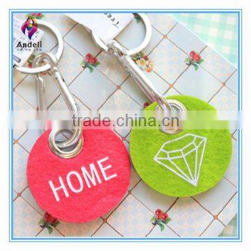 Factory Custom Unusual Felt Detachable Key Ring photo-6