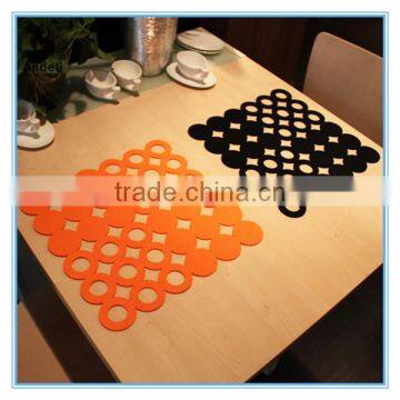 Gorgeous Colorful Patterned Rectangular Table Felt Placemat Tablemat photo-2