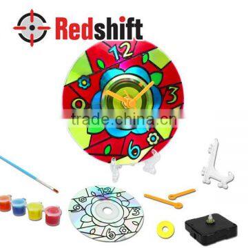 Safety materials manufacturers deisgn your coloring clock flower style