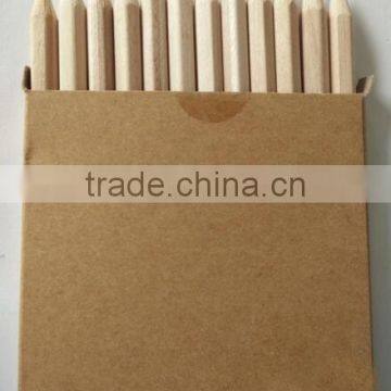 High Quality 12 Colors Colored Raw Wood Pencil With Box Package photo-2