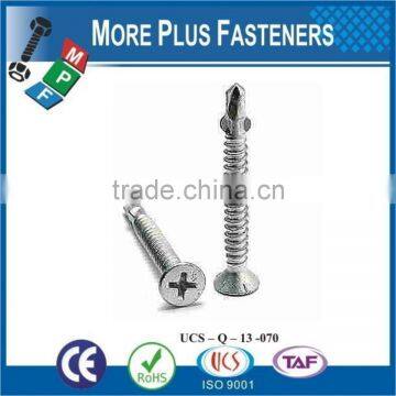 Made in Taiwan Self Drilling Screw With Wings
