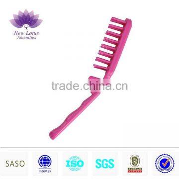 wholesale fashionable hotel plastic folding comb