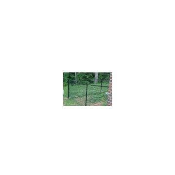 Chain link fencing