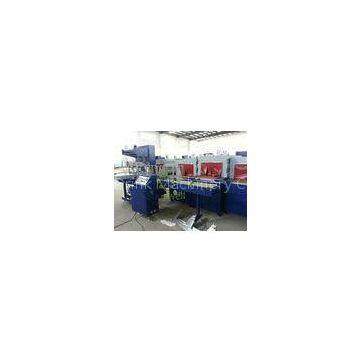 Semi-Automatic PE Film Shrink Packaging Equipment For Circular / Square Container