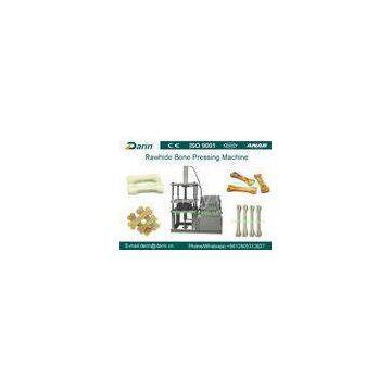 Natural Pressed Rawhide Bones making machine for pet chewing bone