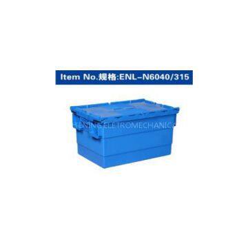 56L Plastic Moving Attached Lid Container