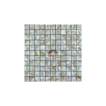 honed mesh back shell mosaic wall decoration