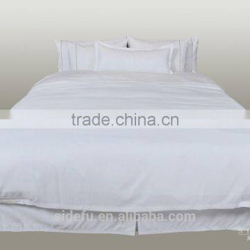 Luxury Star Hotel Satin Stripe Duvet Cover Supplier photo-4