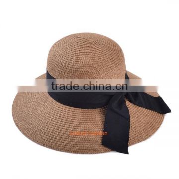 Beautiful paper straw hat