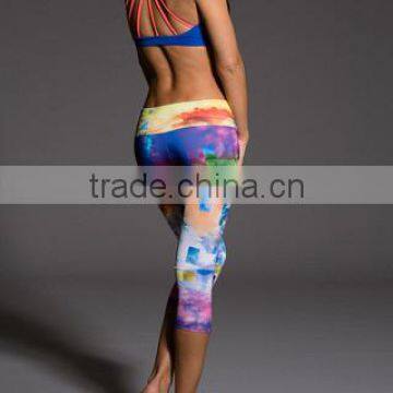 Custom Polyester Spandex Women Yoga Clothing Ladies Fitness Sports Wear photo-2