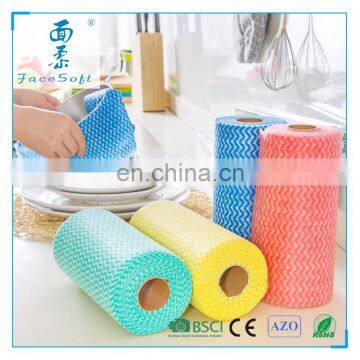 Eco-friendly Easy Degradable Nonwoven Industrial Cleaning Rag