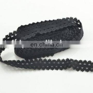 6/8" Elastic Spandex Band Floral Lace photo-4