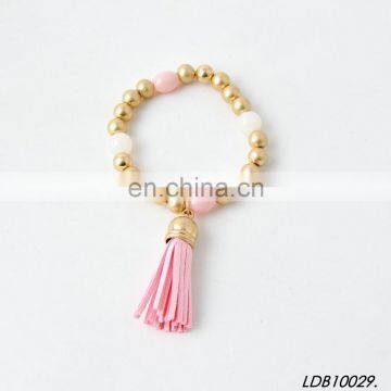 Bead Tassel Bracelet Gemstone Bracelet photo-3