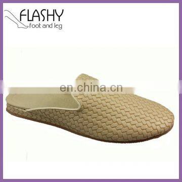 Top quality PU leather slipper outdoor slippers men