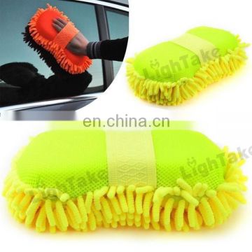 Microfiber chenille car cleaning sponge