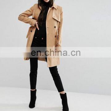 Ladies Fashion women Long Dust Coats