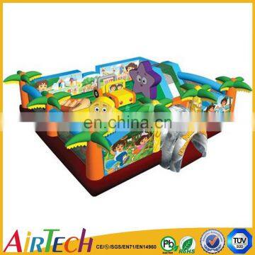 funny popular inflatable play area, inflatable play center