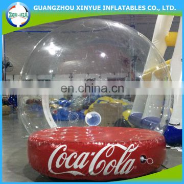 2016 latest outdoor inflatable snow globe