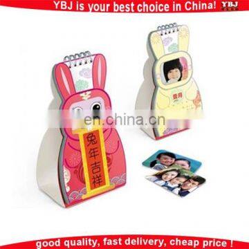 Custom High Quality Wholesale Desk / Wall Calendar Printing Professional Color 2016 Desk Calendar Printing Digital Wall Calendar photo-4