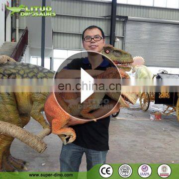 Animatronic Artificial Realistic T-rex Dinosaur Hand Puppets