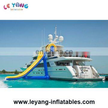 Inflatable Yacht Slide Houseboat Slide Game Inflatable Barge Slide