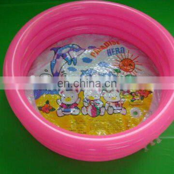 inflatable 3 ring pool for children