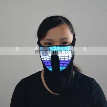Custom Unisex Led Light up Party Mask, Led Glowing Mask photo-5
