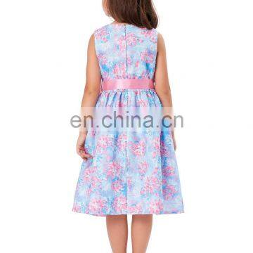 Grace Karin Children Kids Sleeveless Round Neck Birthday Party Dress 2 Year Old Grl Dress CL008997-2 photo-3