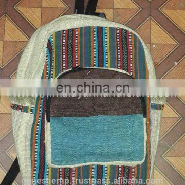 Casual Hemp Backpack HBB 0015