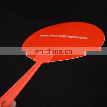 Promotional Round Plastic Hand Fan Supplier photo-6