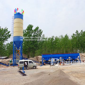 High capacity and good performance of WBZ500 stabilized soil batching plant