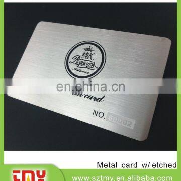 Pearlized Color Metal Stainless Steel Magnetic Stripe Card photo-3