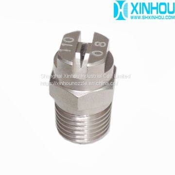 11008 316SS high impact vee jet flat fan nozzle