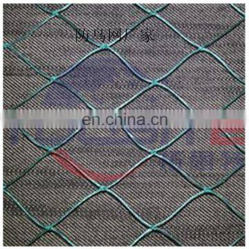 Green HDPE multifilament knotted vinyeard bird netting 12ply stock available China factory