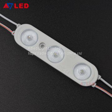 Ce&rohs Shenzhen Manufacturer 3 Lamp White Smd 2835 Waterproof Injection Light Led Module With Lens photo-4